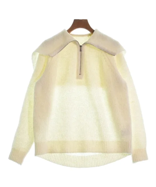 GRACE Class Sweaters Notch Collar Peter Pan Collar Cowl Neck