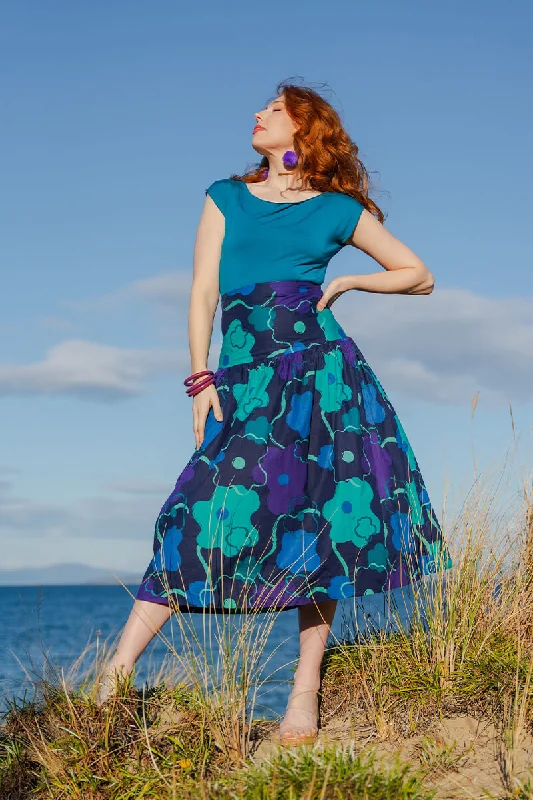Lola Midi Skirt high slit skirt