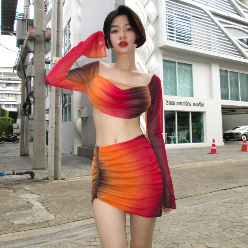 Emily Skirt Set chiffon skirt airy