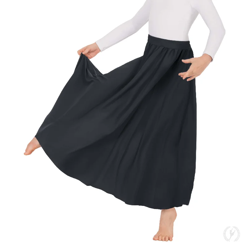 Eurotard 13778k Kids Simplicity Single Panel Circle Skirt seamless skirt comfort