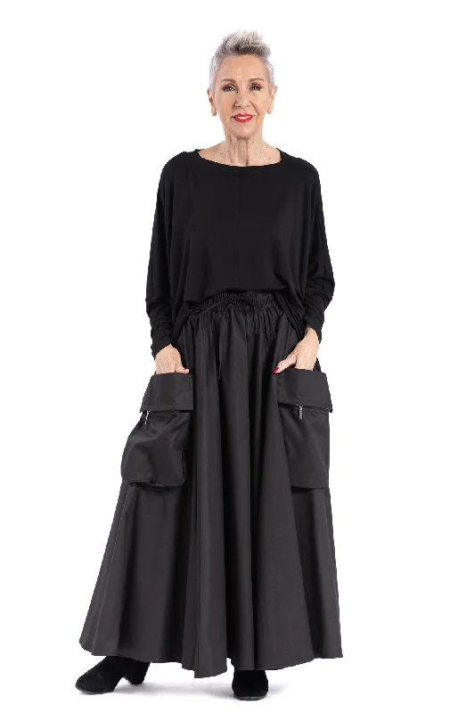 POLLY SKIRT SC leather skirt bold