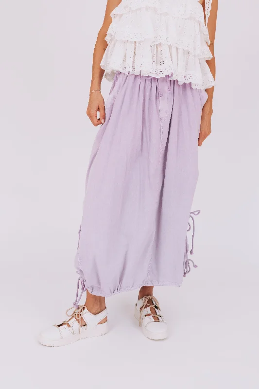 FREE PEOPLE - Picture Perfect Parachute Skirt - 2 Colors! modal blend skirt