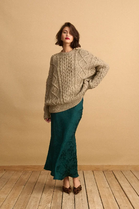 Ilaria Skirt (Green) lace skirt elegant