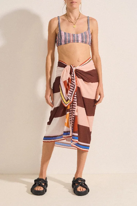 Katia Beach Sarong corduroy skirt comfortable