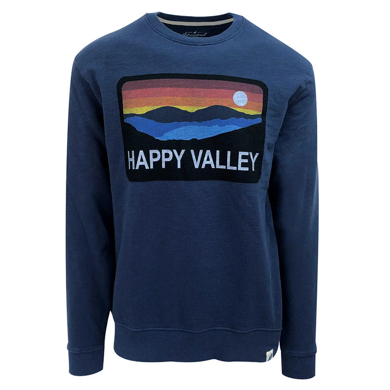 League French Terry Happy Valley Sweatshirt Hoodie with Hem Patch Decorative Personalized League French Terry Happy Valley Sweatshirt Hoodie with Hem Patch Decorative Personalized