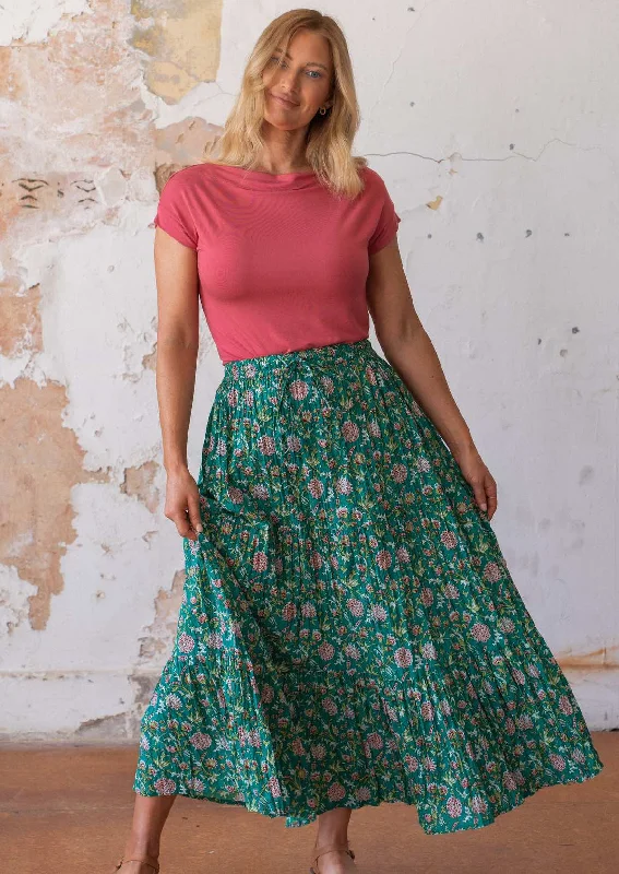 Maxi Skirt Juniper linen skirt relaxed
