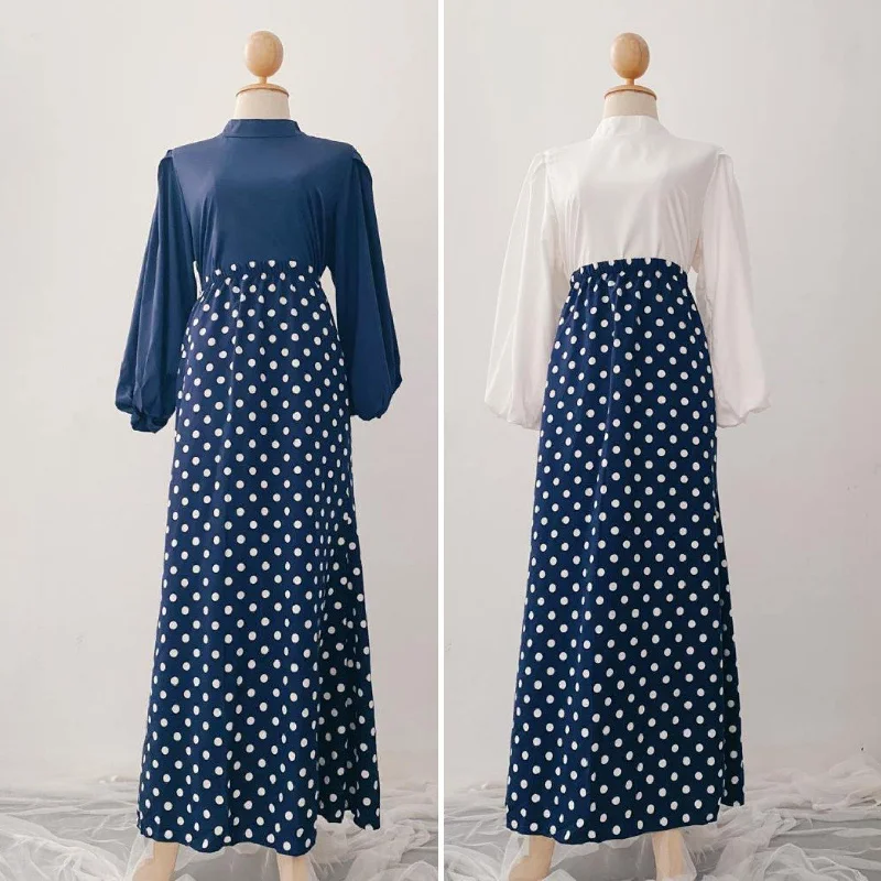 Polkadot Skirt high waist skirt