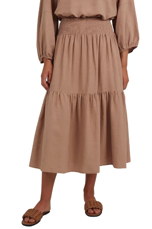 ROSA SKIRT - 8128038 leather skirt sleek