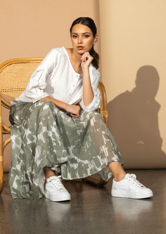Salina Skirt pleated skirt texture