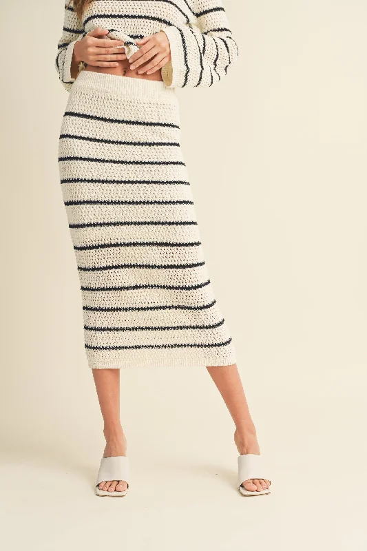 "LOVE OVERFLOWING" SKIRT cashmere skirt soft