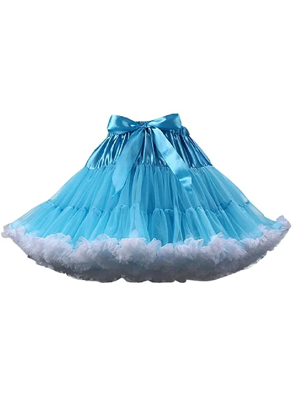Women's Puffy Tulle Tutu Skirt breathable skirt fabric